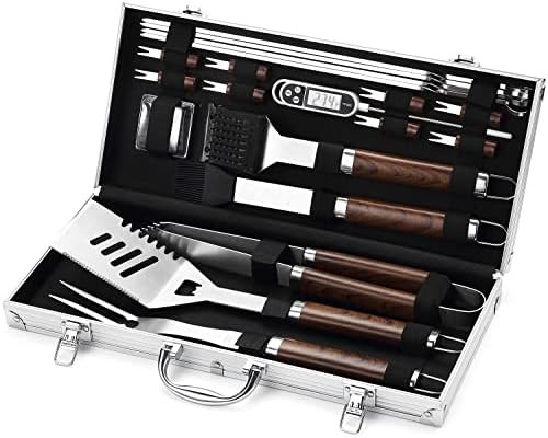 ROMANTICIST 20PCS BBQ Grill Set for Men&Women,Stainless Steel Grill Tools Grilling Accessories wi... | Amazon (US)