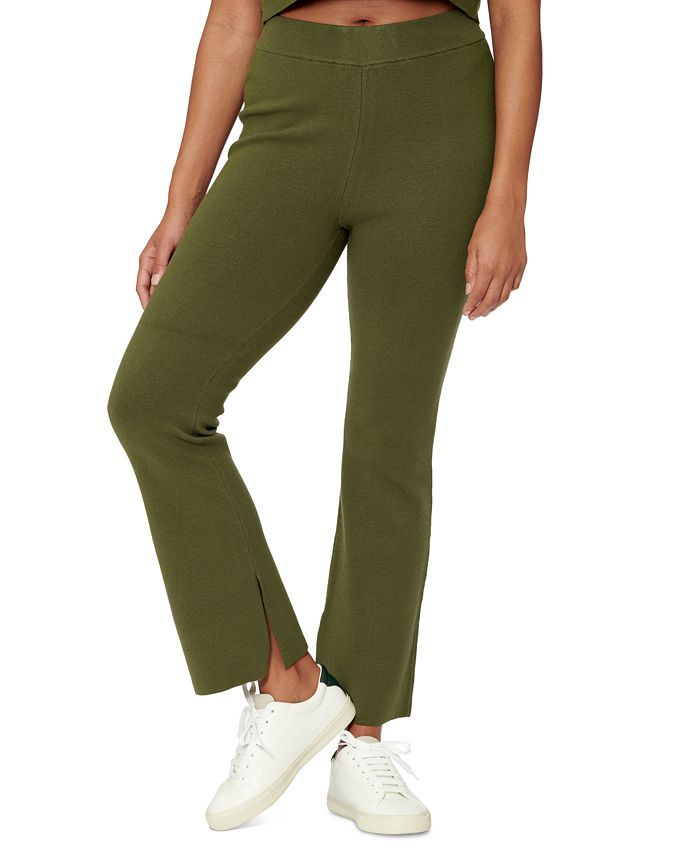 Bar III Sofia Richie Pull-On Sweater Pants, Created for Macy's & Reviews - Pants & Capris - Women... | Macys (US)