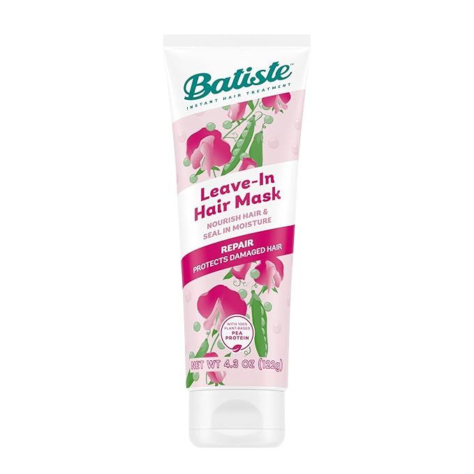 Batiste Heat Protectant For Hair & Leave In Conditioner Hair Mask, Repair and Restore Formula, Ha... | Amazon (US)