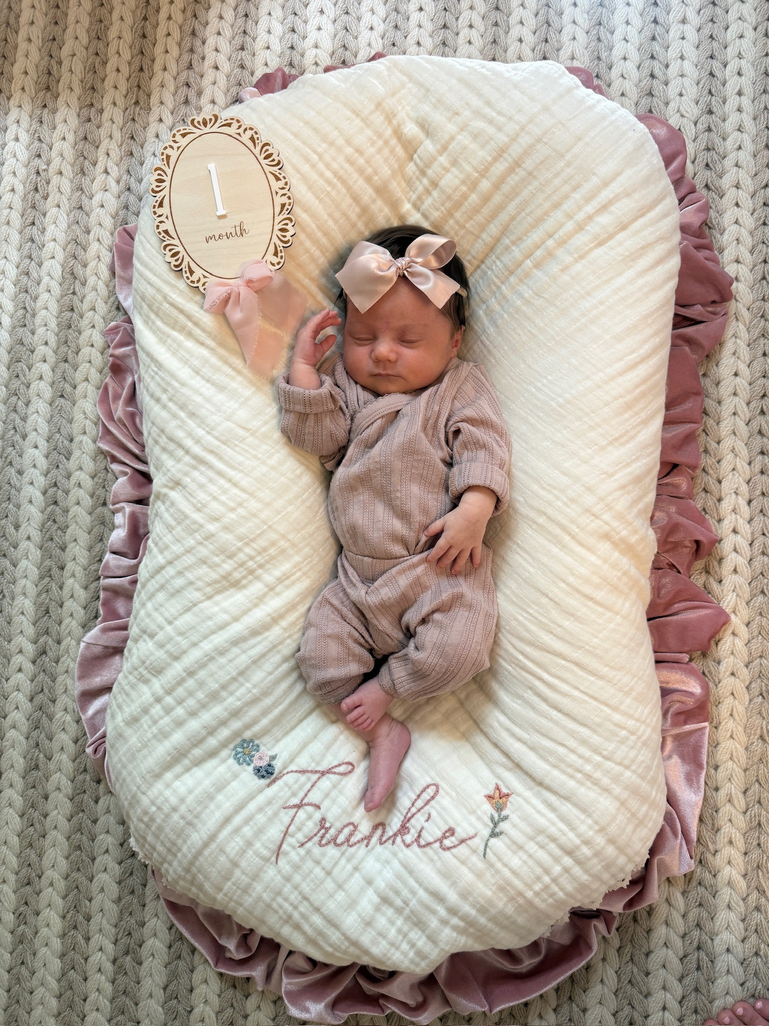 Newborn milestone photo inspiration - newborn outfit, baby blanket, custom baby blanket 

#LTKBaby #LTKKids