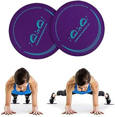 iQinQi Exercise Sliders, Dual Sided Core Sliders, Gliders Exercise Discs Use on Hardwood Floors, ... | Amazon (US)