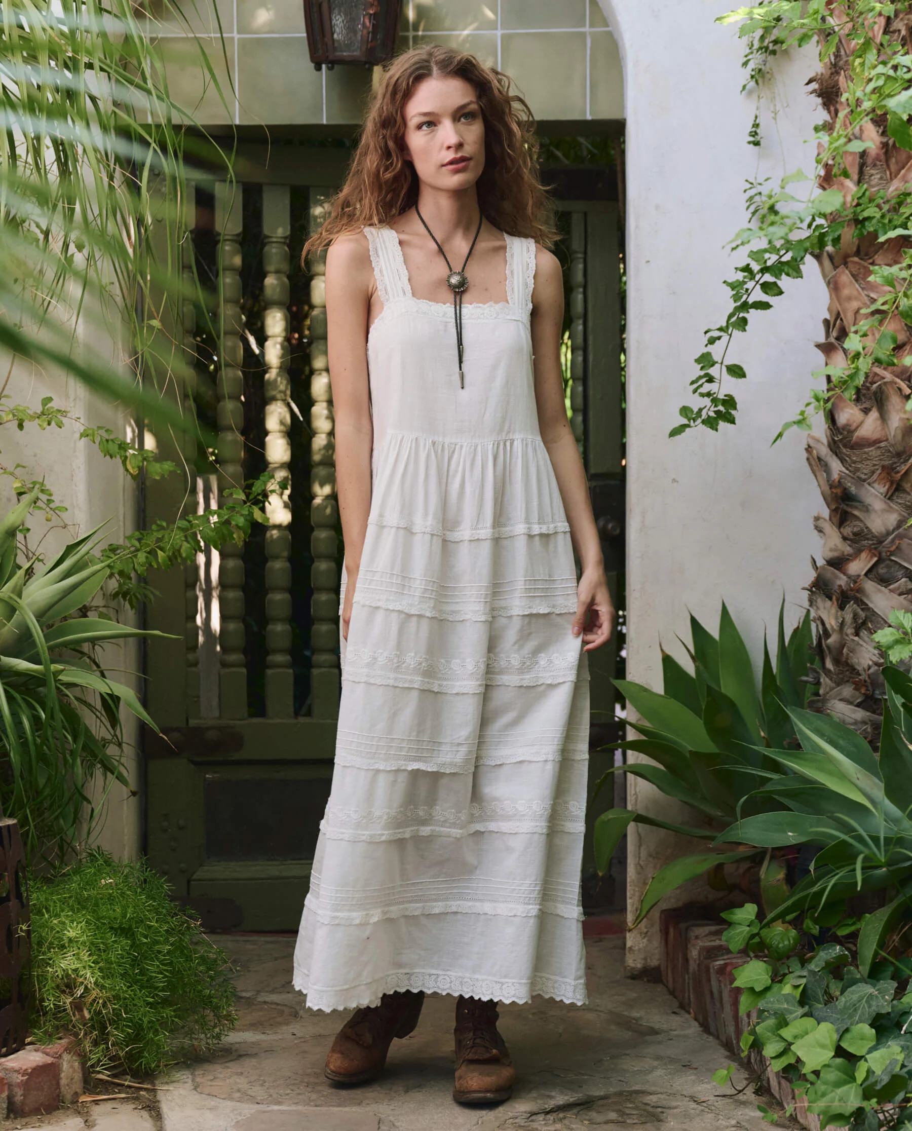 The Reverie Dress. -- White | THE GREAT.