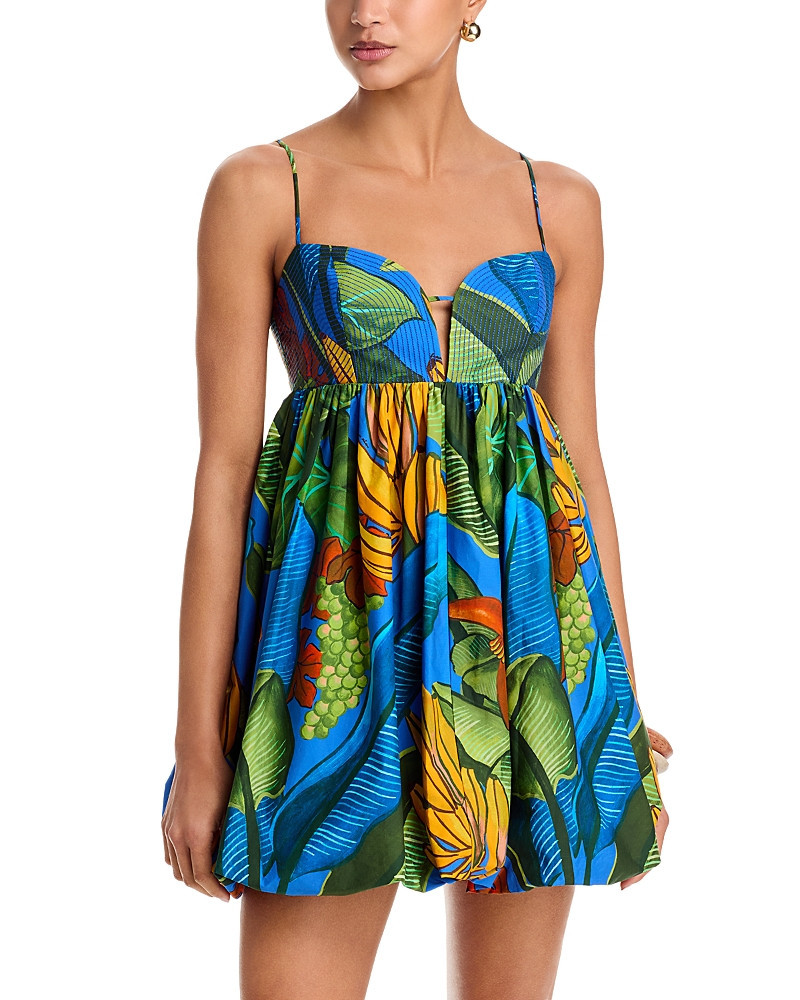 Farm Rio Banana Grapes Mini Dress | Bloomingdale's (US)