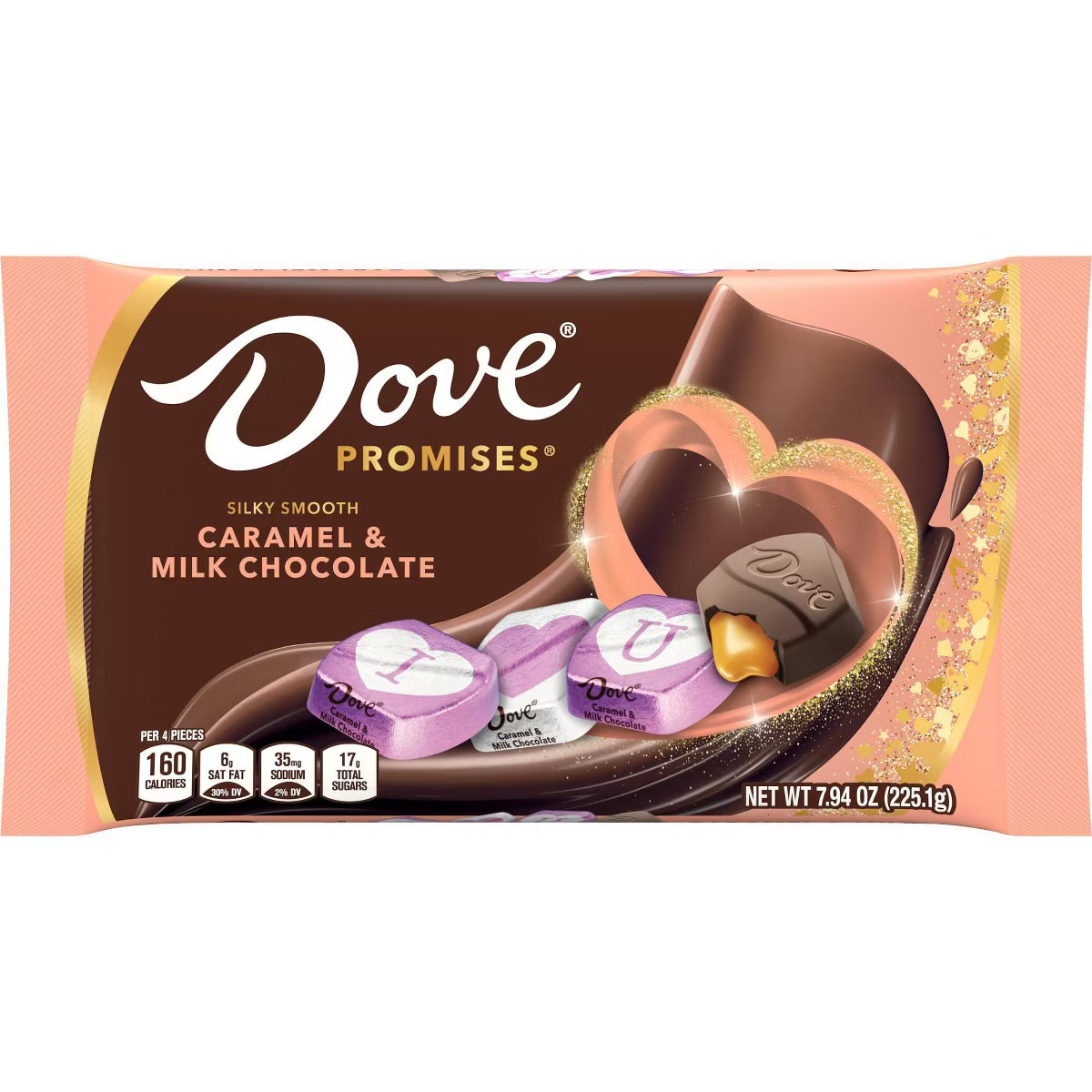 Dove Promises Valentine's Day Chocolate Caramel Love Notes Valentine Candy Gift - 7.94oz | Target