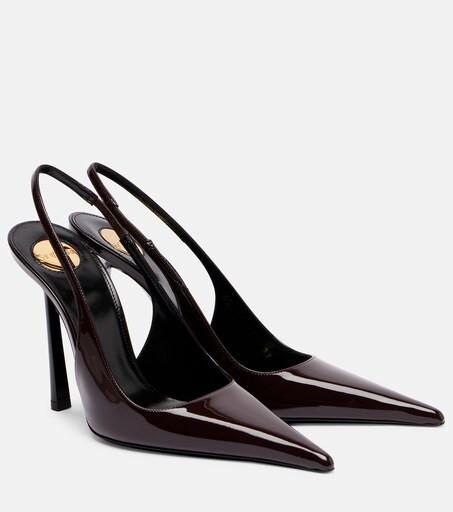 Vendome 110 patent leather slingback pumps | Mytheresa (US/CA)