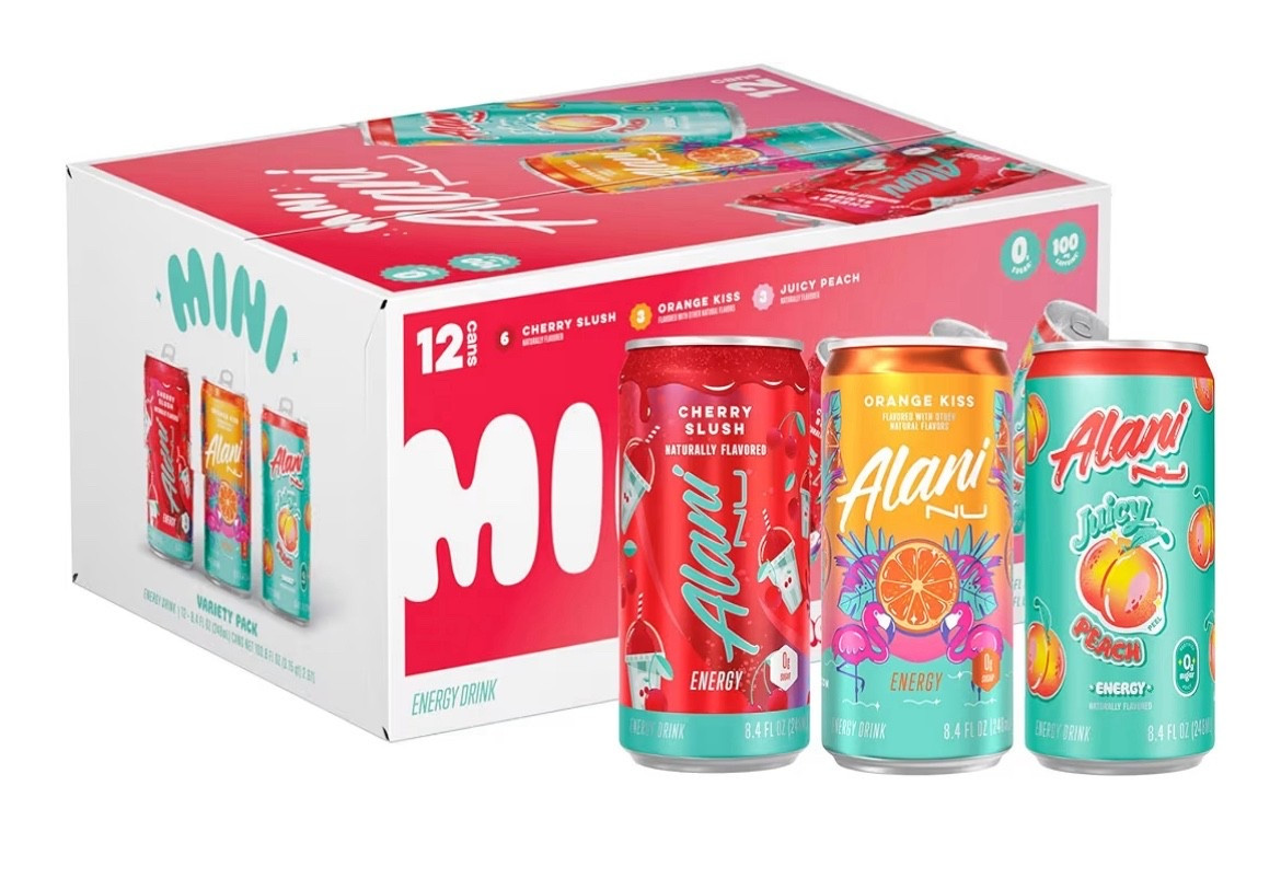 Super rare drop on the Alani Nu Mini Variety Pack that has Cherry Slush, Juicy Peach & Orange Kiss! Down to only $16.24 today on Amazon - and I really like  this size can since it’s just the perfect amount to take on the go! The sale quantity will definitely go fast on this, so don’t wait if you’re eyeing this rare Alani sale! 

#LTKFamily #LTKSaleAlert #LTKHome