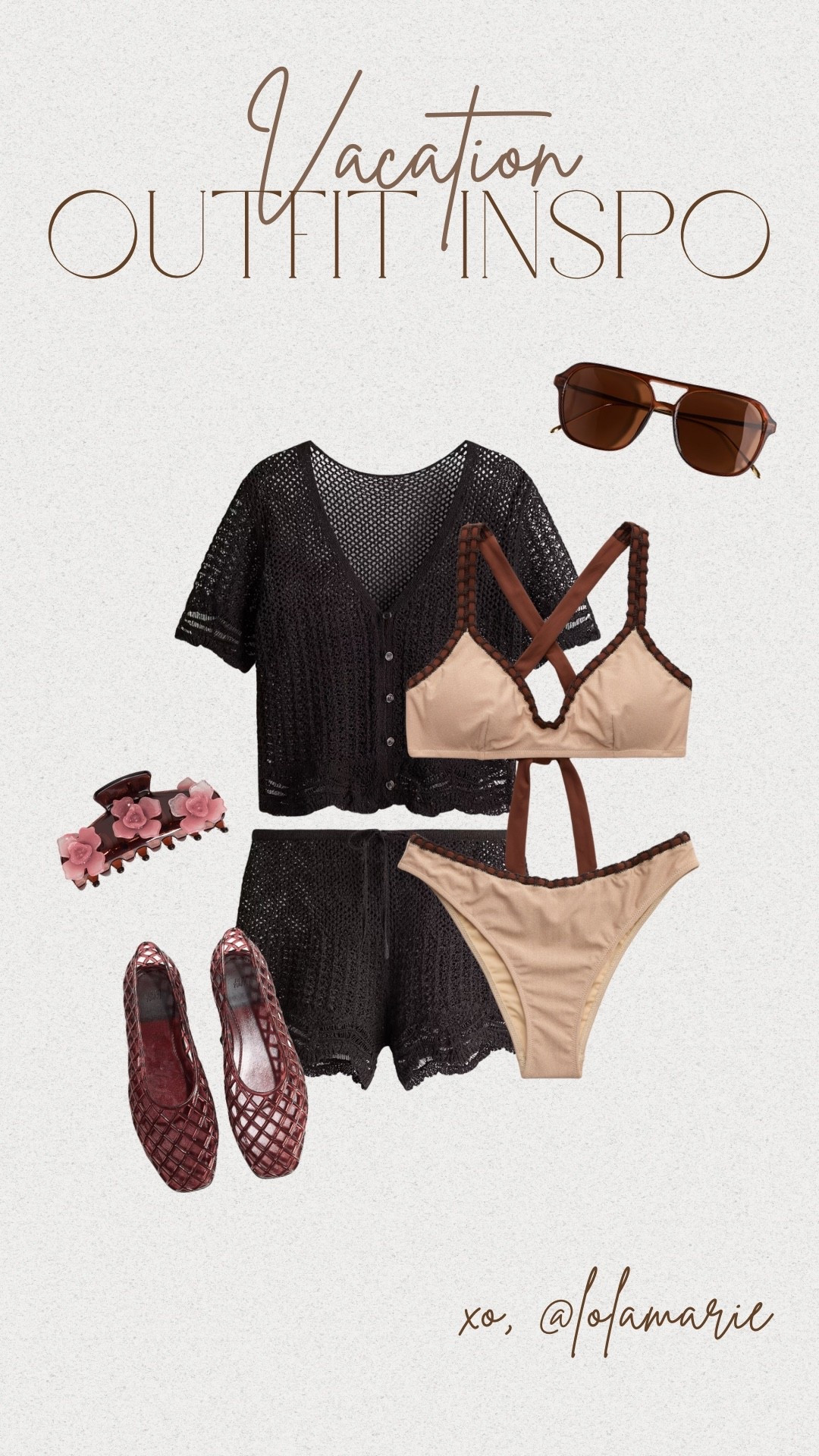 Vacation outfit inspo 👙 

@Aerie 

#LTKSwim #LTKxAerie #LTKTravel