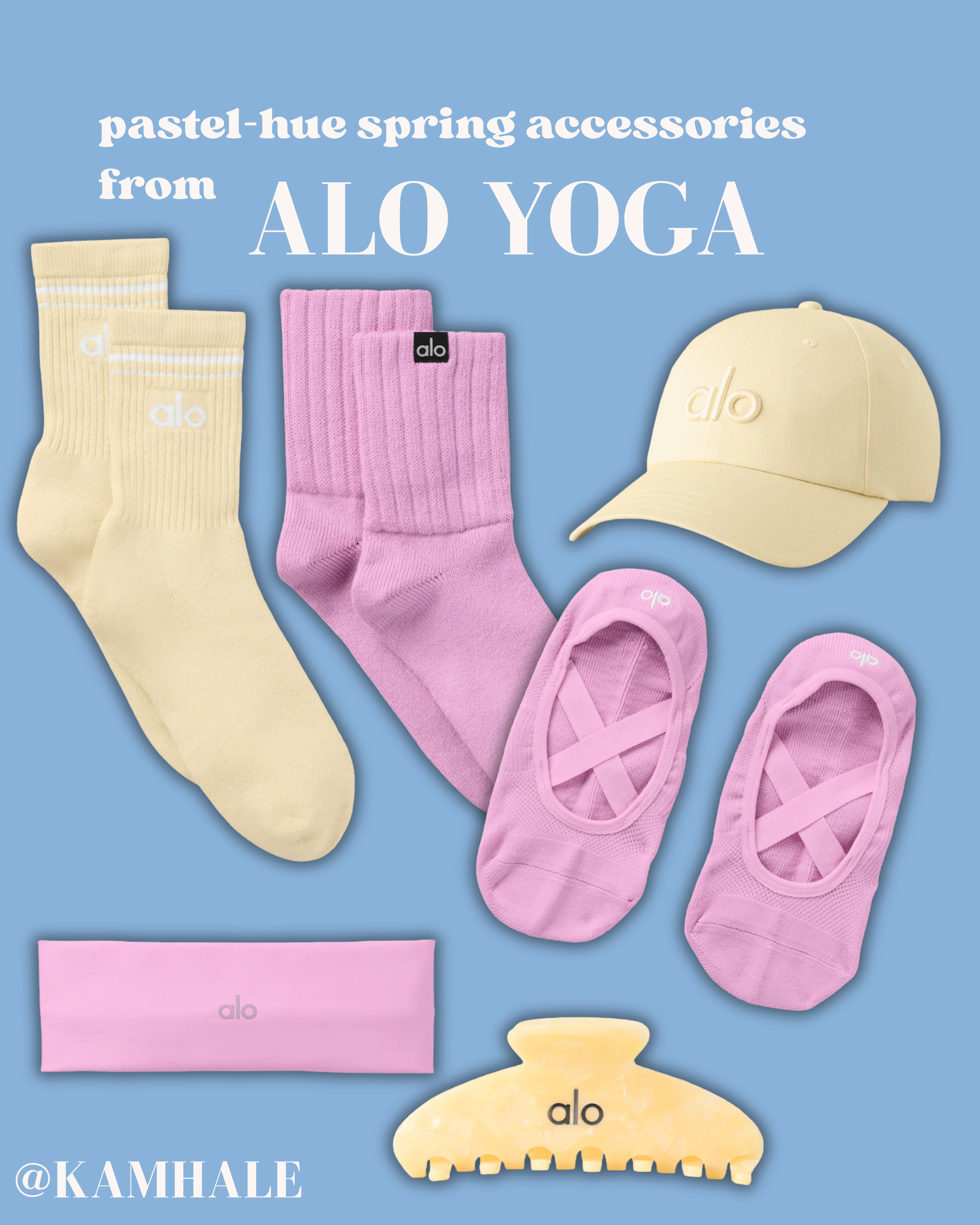 for the on the go Pilates Princess 👼🏼 new pastel-hue spring accessories from Alo Yoga in butter yellow & candy pink 🤍

#LTKfitnessgoals #LTKActive #LTKValentine