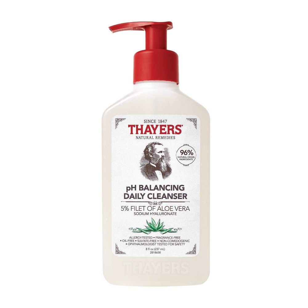 THAYERS pH Balancing Gentle Face Wash with Aloe Vera - 8 fl oz | Target