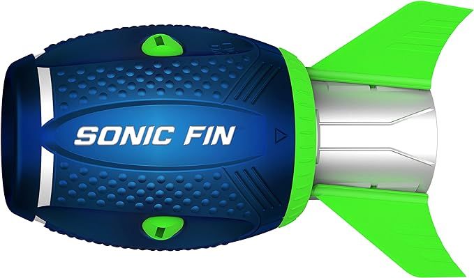 Aerobie Sonic Fin Football, Aerodynamic Russel Wilson Foam Football Toy, Outdoor Games for Kids a... | Amazon (US)
