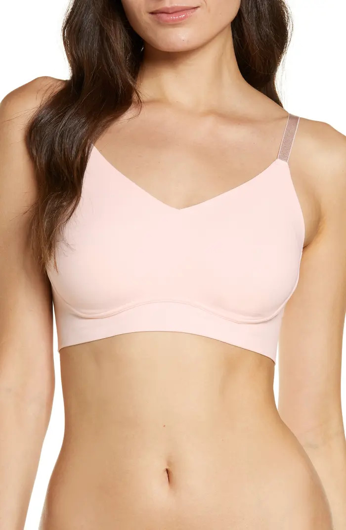 True Body Triangle Adjustable Strap Soft Form Band Bra | Nordstrom