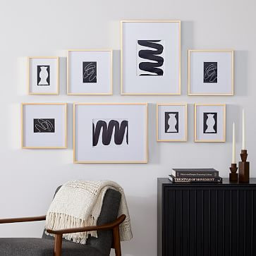 The Family Photo Wall Gallery Frames Set (Set of 8) | West Elm (US)