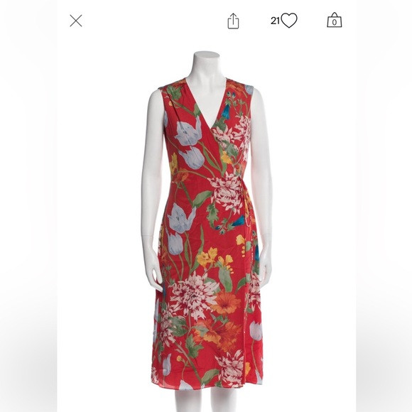 Alice + Olive floral dress sz 2 | Poshmark