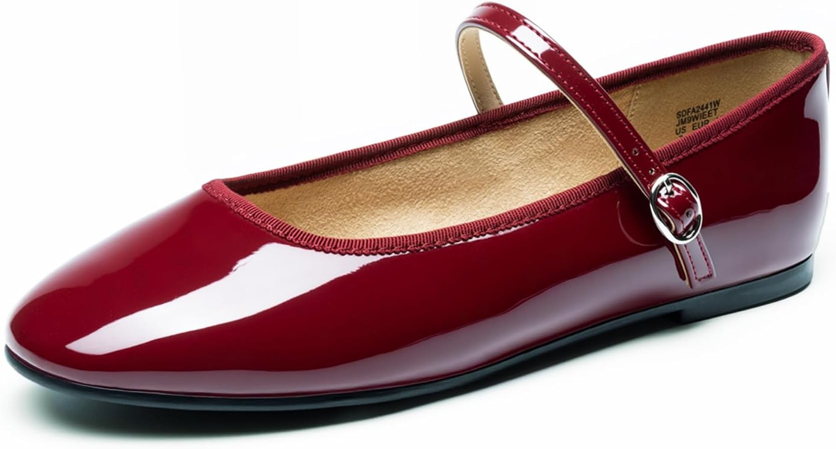 DREAM PAIRS Women's Ballet Flats Mary Jane Shoes，Round Toe Comfortable Dressy Shoes with Buckle... | Amazon (CA)