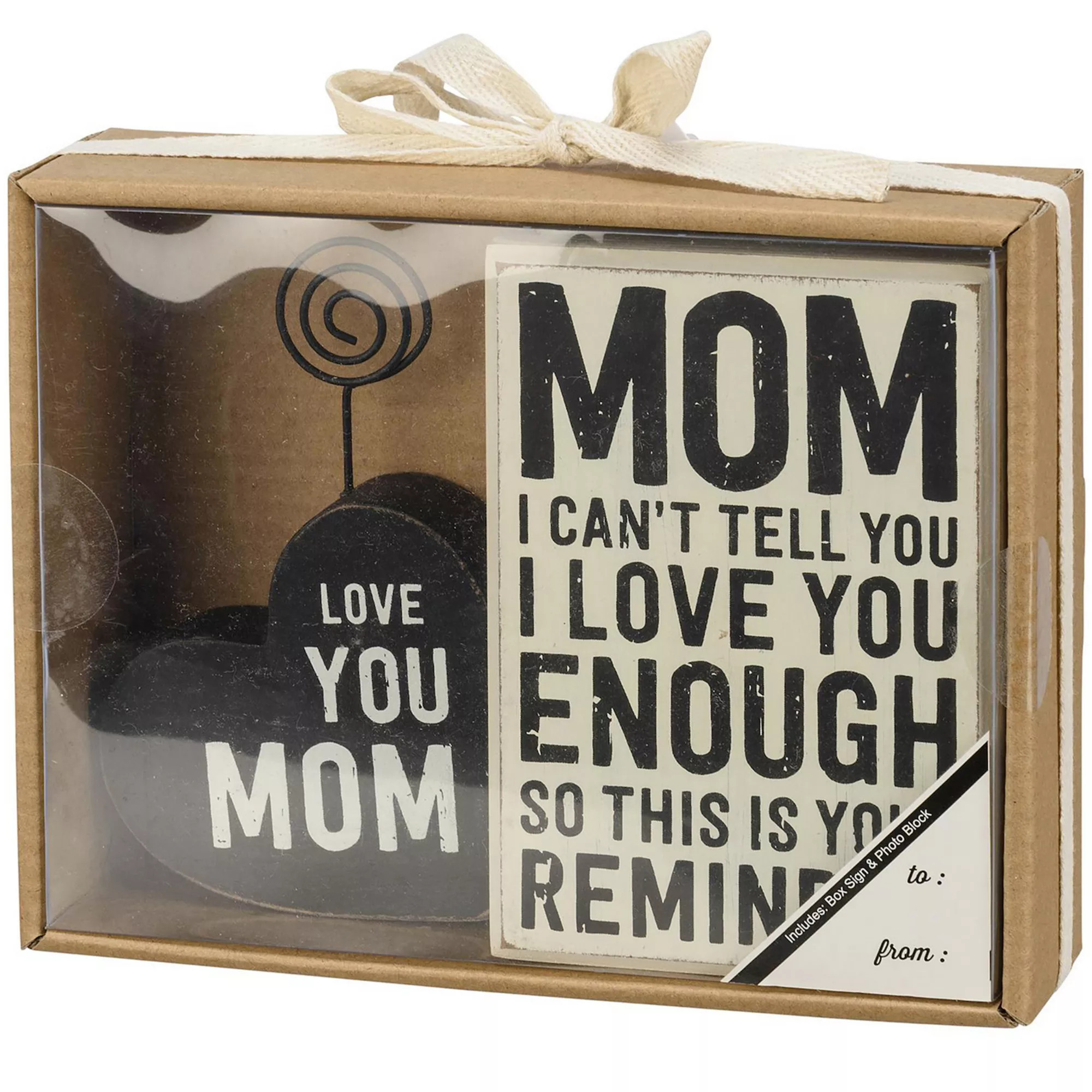 By Kathy Mom Photo Block 2-piece Set | Kohl's