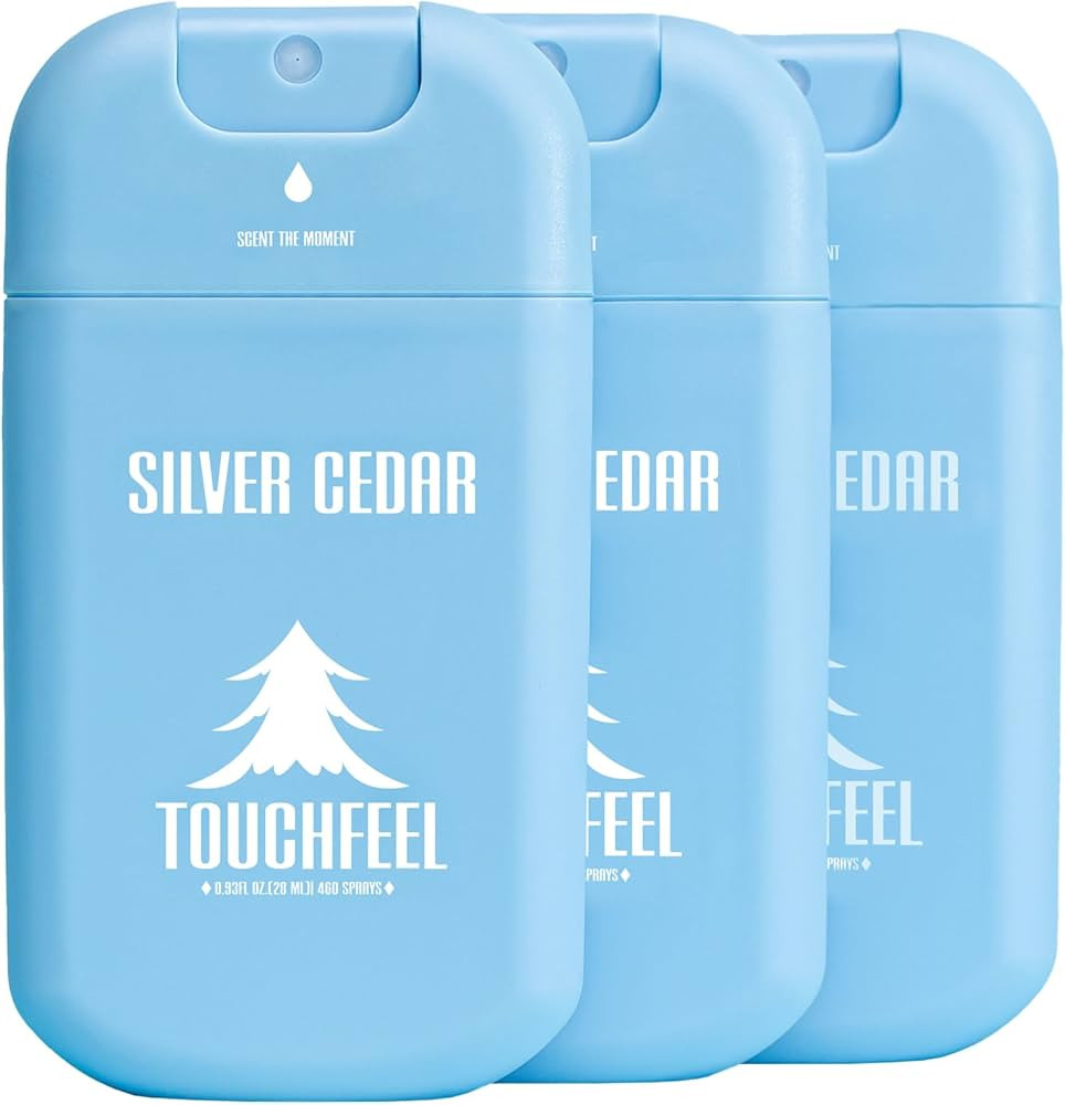 Spray Hand Sanitizer Travel Size Scented 3-Pack - Refillable Hydrating Hand Sanitizers Portable D... | Amazon (US)