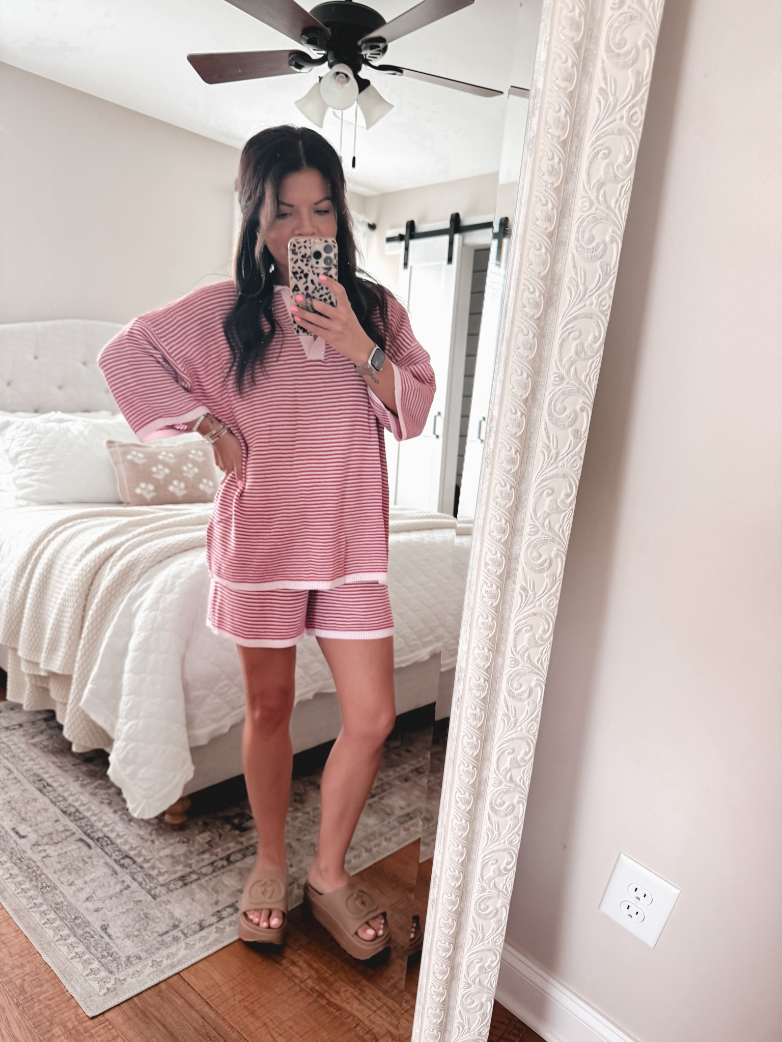 Amazon set I’m in a size medium! 

#LTKPetite #LTKStyleTip #LTKSummerEdit
