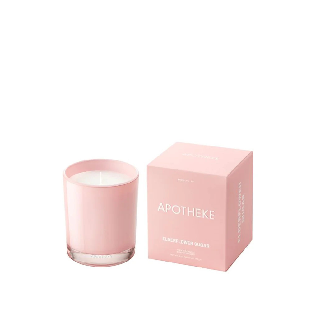 Elderflower Sugar Petite Candle | Apotheke Co