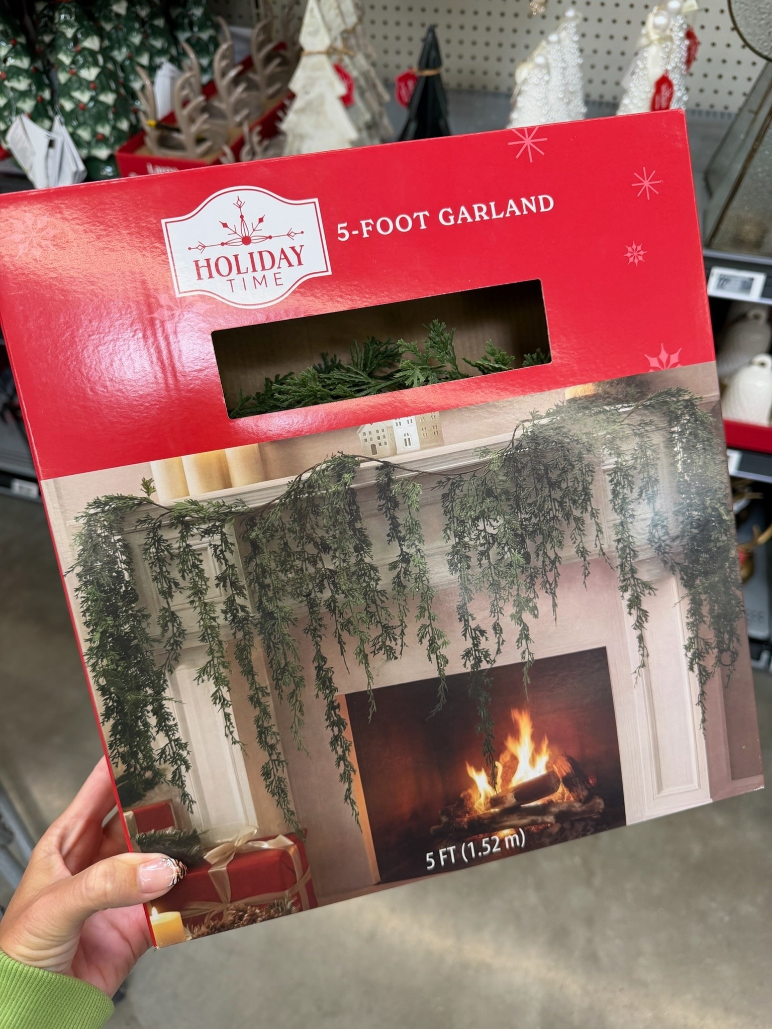 Stunning garland you need this holiday season! Walmart home. Walmart Christmas garland. Walmart holiday garland.

#LTKSeasonal #LTKHome #LTKstorytime