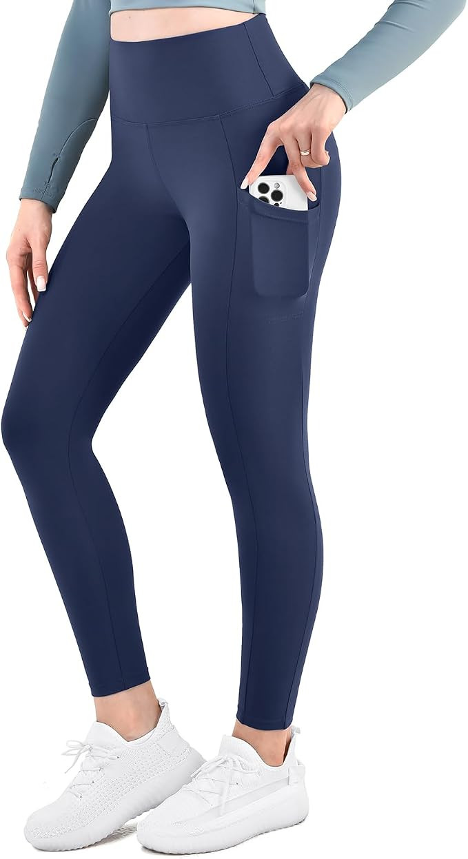 Ipletix High-Waisted Leggings for Women with Pockets | Soft, Yoga Pants, Tummy Control, Opaque, S... | Amazon (US)