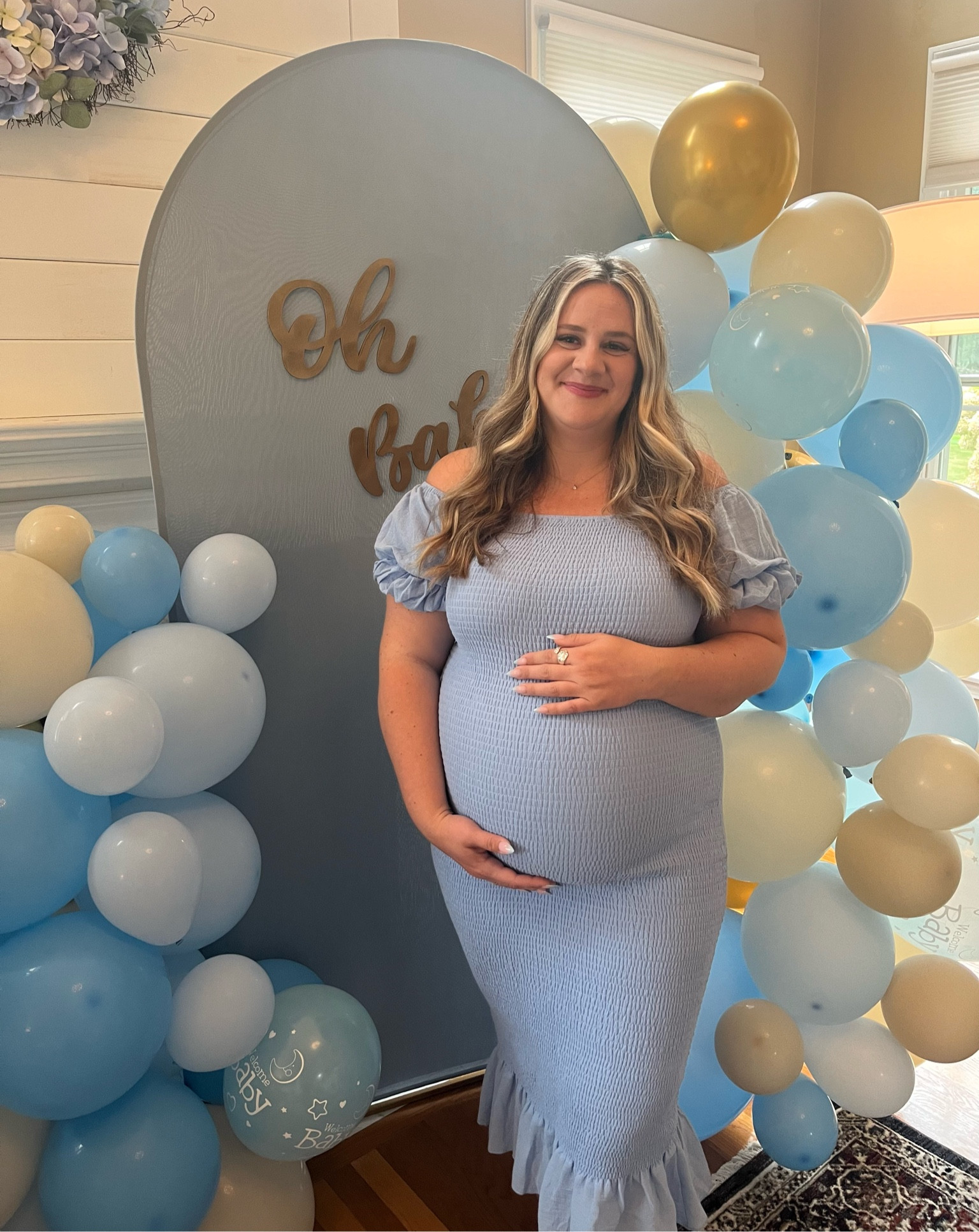 Bump friendly, baby shower or special occasion dress!

#LTKplussize #LTKbump #LTKwedding