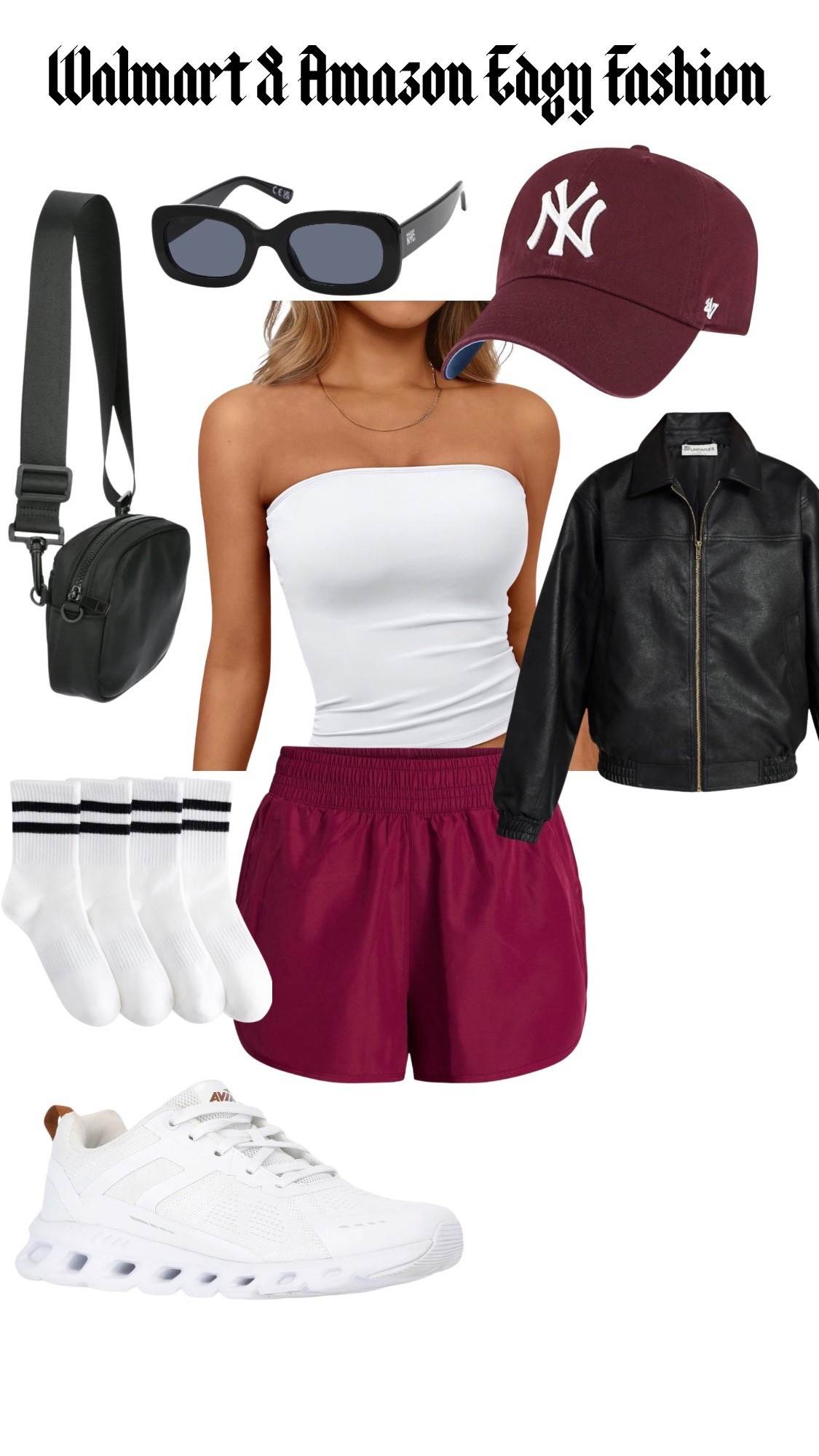 Amazon and Walmart edgy fashion 

#LTKMidsize #LTKootd #LTKBeauty