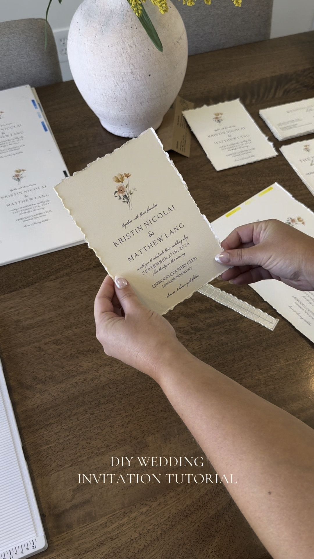 How I made our wedding invitation suite💌


wedding, wedding invites, wedding invitation suite, diy wedding invites, diy wedding, wedding inspo 

#LTKWedding