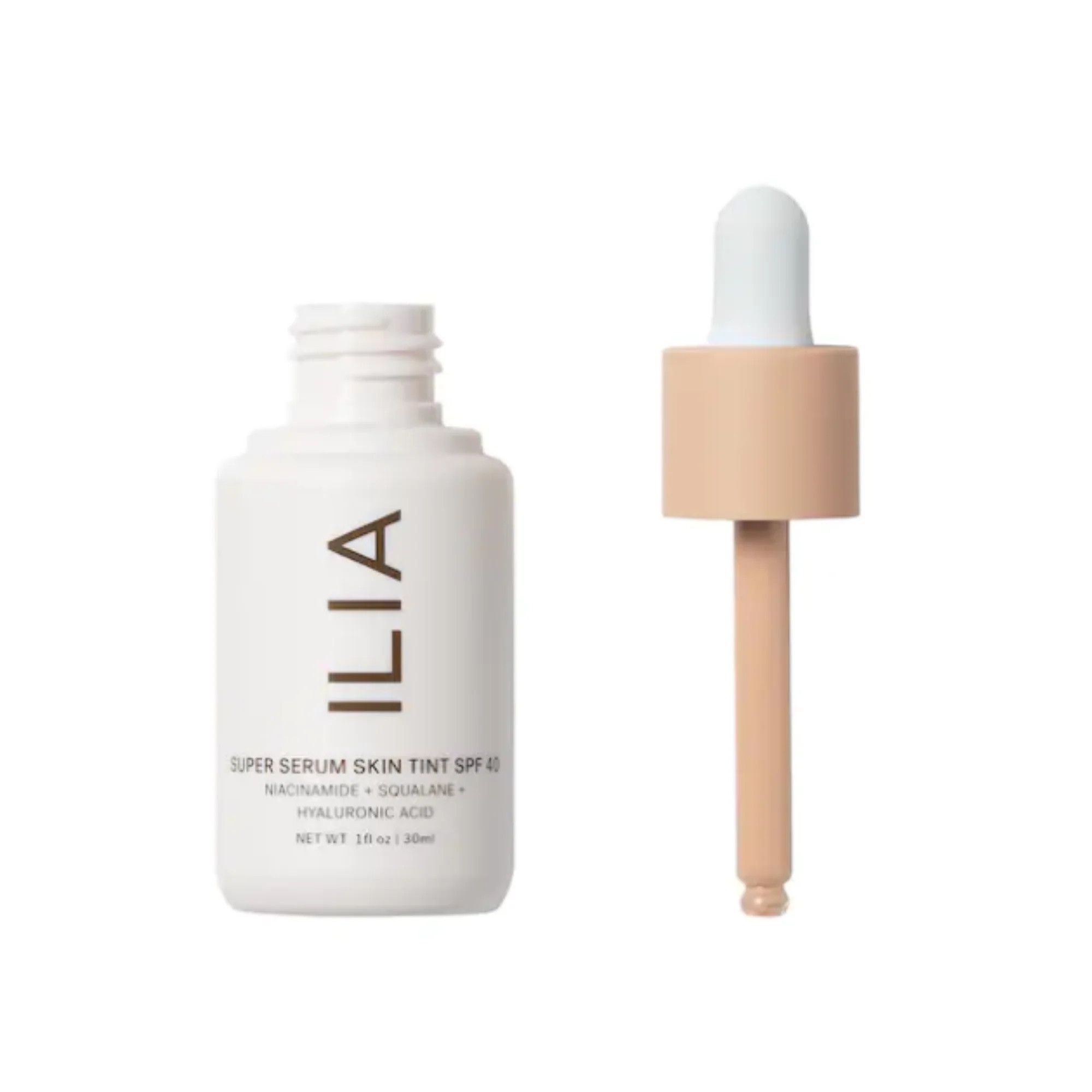ILIA Super Serum Skin Tint SPF 40 in Balos ST3 (1 fl oz) #10082957 | Smallflower