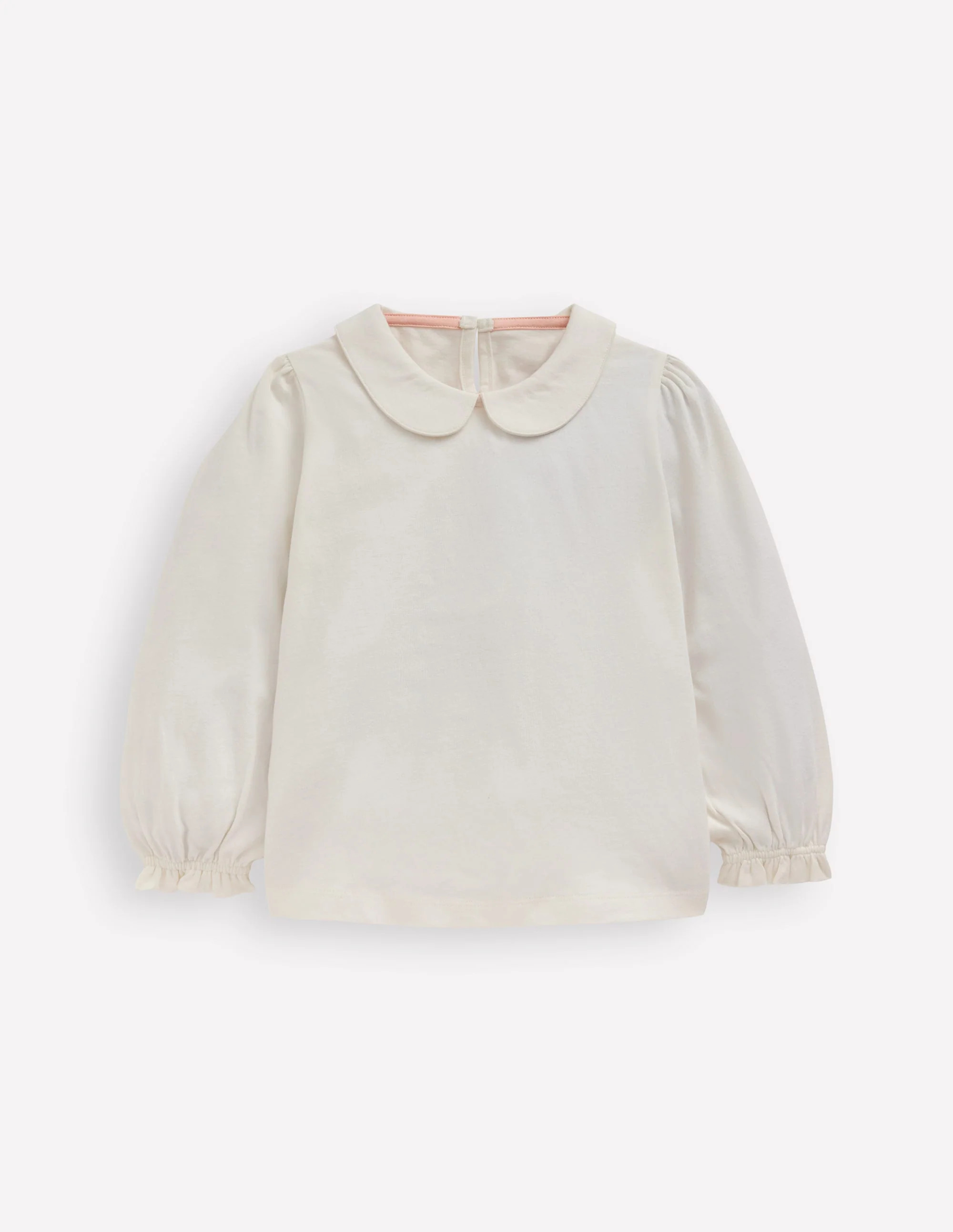 Collared Jersey Top-Soft Ivory | Boden (US)