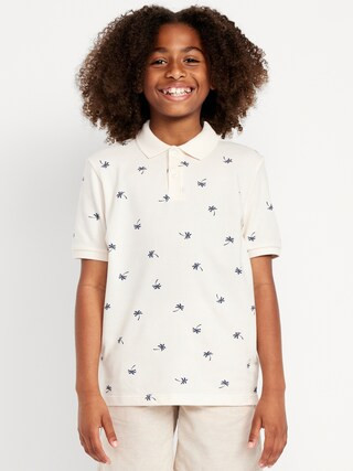 Printed Pique Polo Shirt for Boys | Old Navy (US)