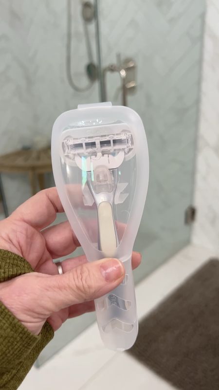 Bathroom and/or travel organization idea. This is to organize and protect a hand held razor. It has drainage holes to keep the razor clean and fresh.
#amazonfinds #storagesolution #affordablefinds #travelessential

#LTKhome #LTKfindsunder50 #LTKtravel