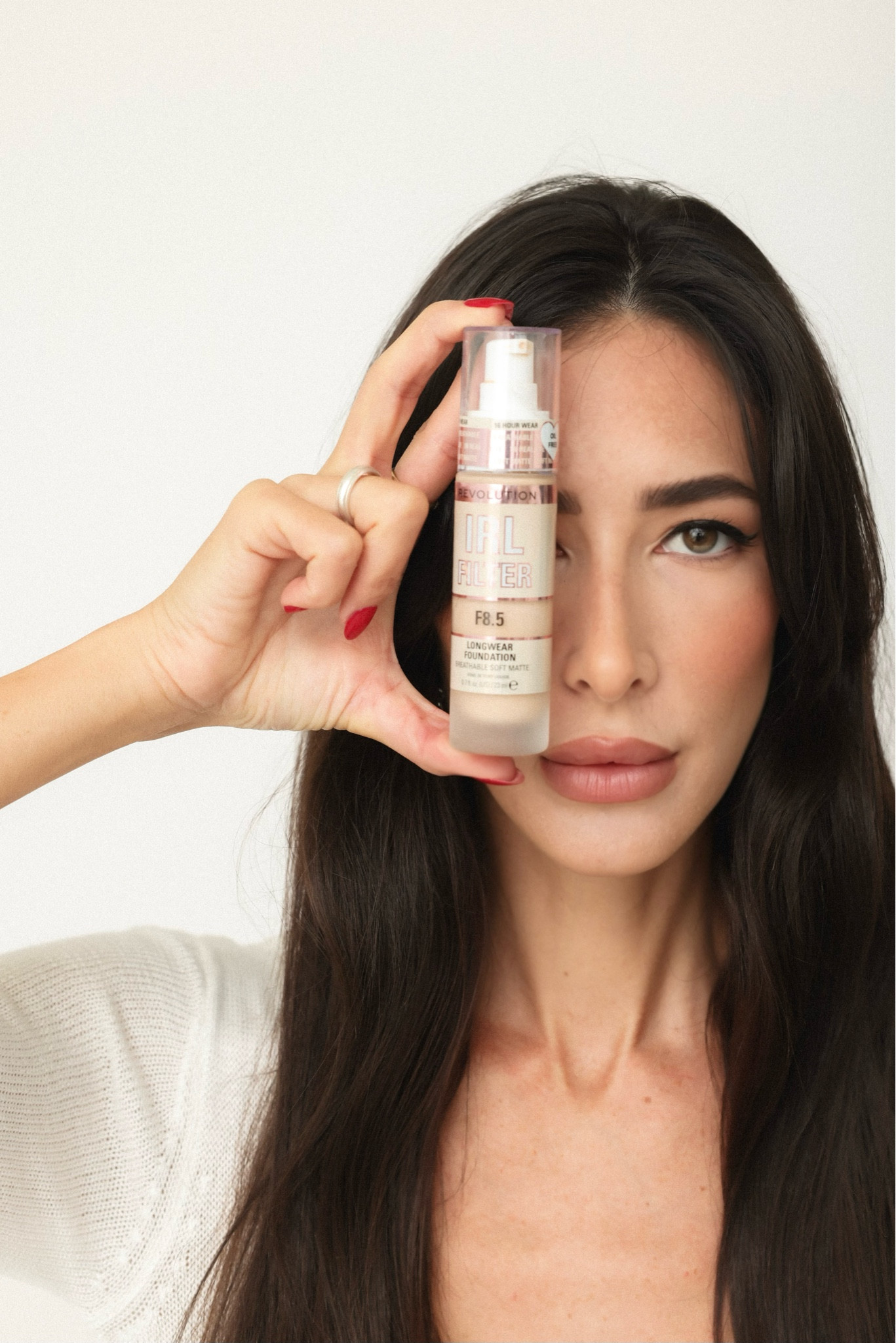 #ad the best longwear foundation & concealer I’ve tried, I’m NOT a foundation girly simply because I feel like my skin can’t breath & inevitably a few hours in it looks gross but @makeuprevolution made me a foundation girly, super breathable, lightweight and great coverage … you can’t even see my bad melasma!!! Available at @target & we love the price point! #revolutionbeauty #revolutionbeauty #target #revolutionpartner 

#LTKBeauty