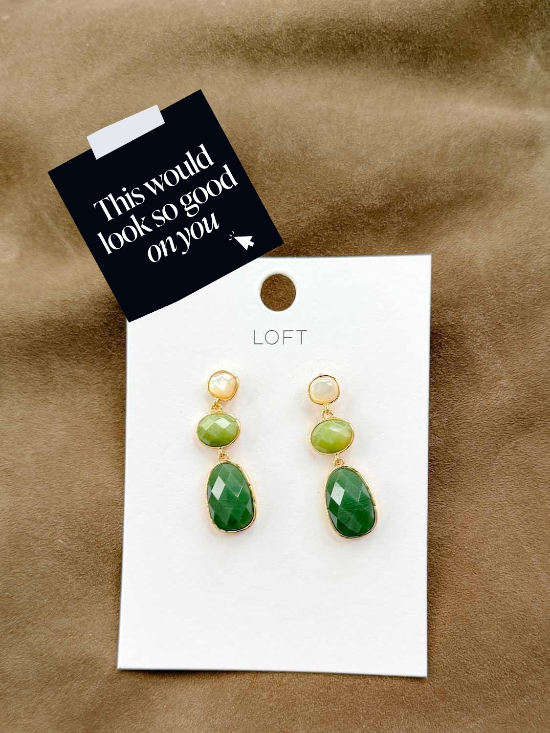 Chase away the winter blahs with these super-affordable green drop earrings that will make you think of spring no matter how cold it is! 
💙 Nipa 


#earrings #affordablejewelry #earlyspringfashion #accessories #dropearrings 

#LTKSaleAlert #LTKSeasonal #LTKOver40