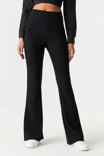 Ribbed Pull-On Flare Pant | Urban Planet