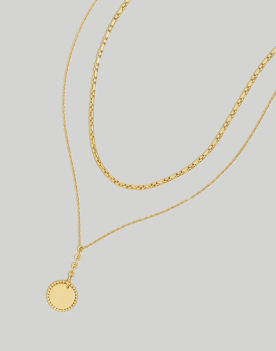 2-Piece Lariat Necklace Set | Madewell