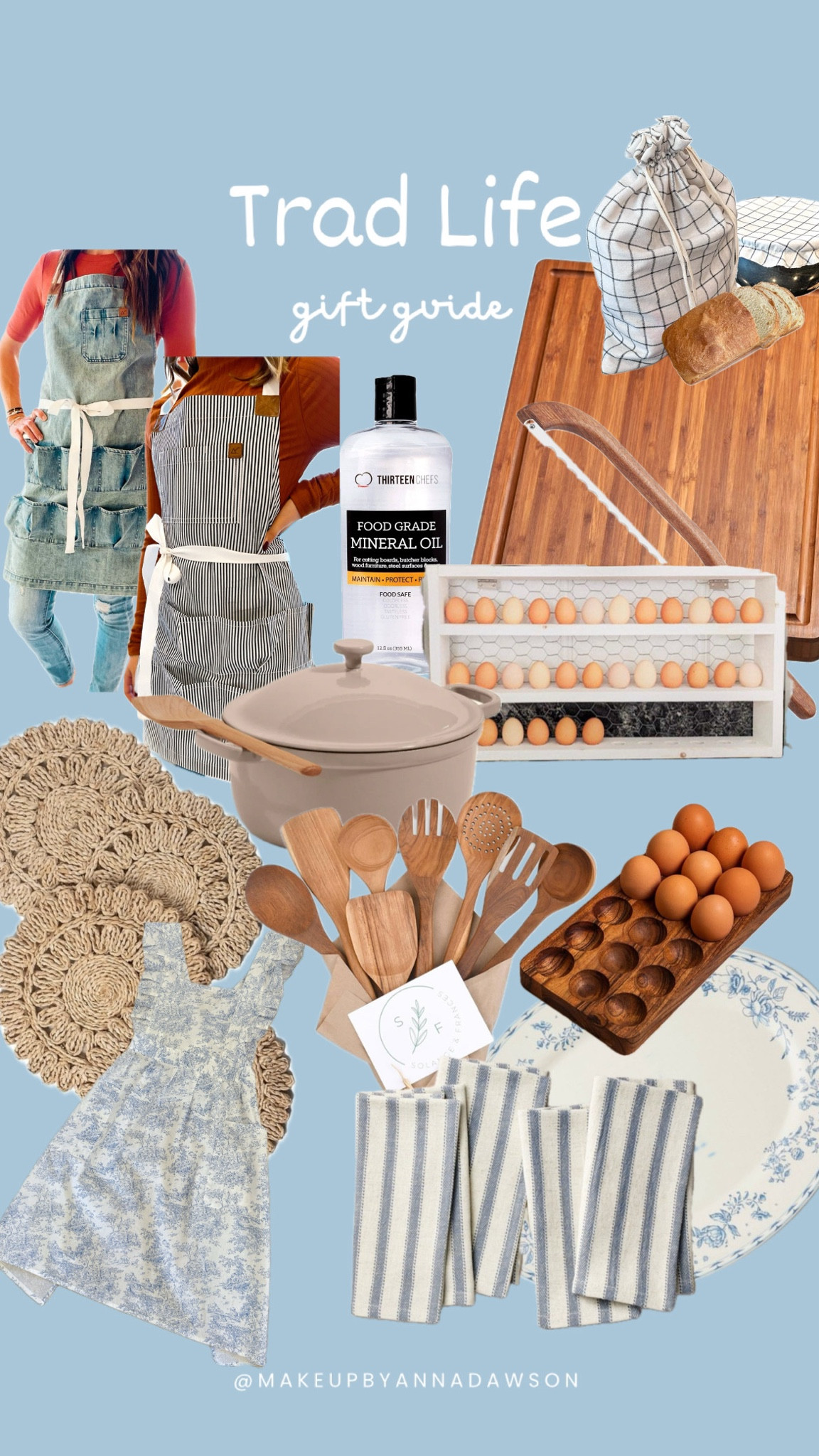 Gift guide for the trad girlie in your life. Or the one who just loves the farm life aesthetic 

#LTKSaleAlert #LTKGiftGuide #LTKCyberWeek