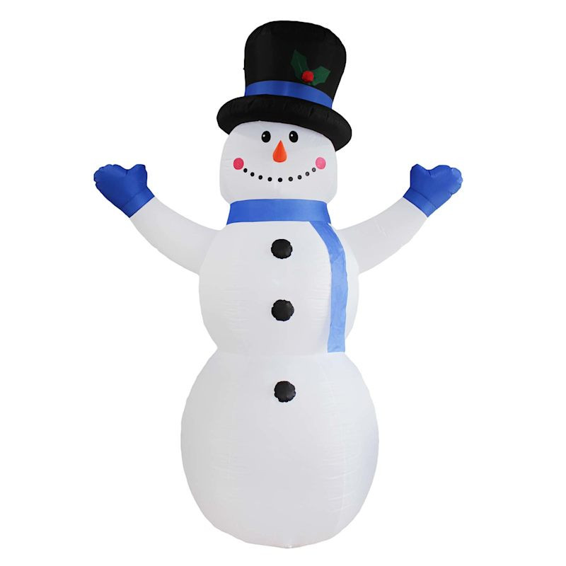(IN33) Snowman Inflatable, 12' | At Home