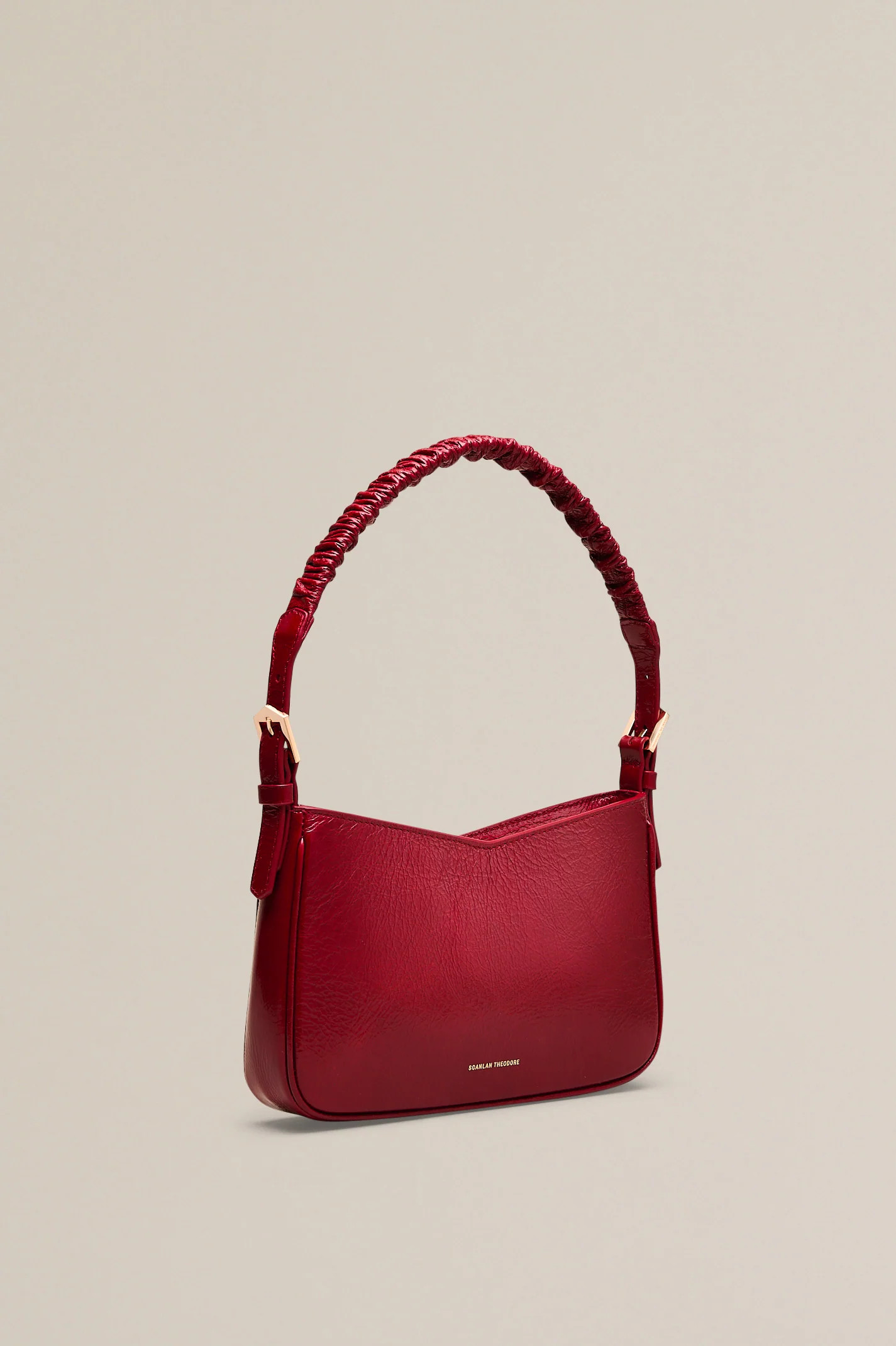 THE ROUCHED SHOULDER BAG - RUBINO - Scanlan Theodore | Scanlan Theodore AU