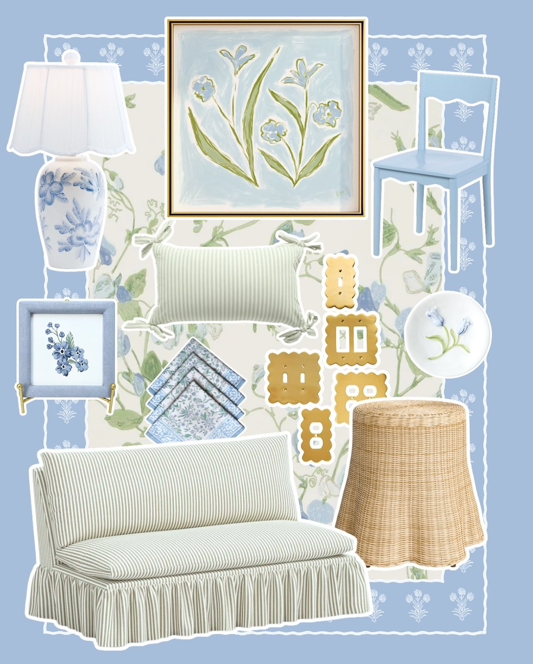 Sneak peek into our new living room design - all with affordable fresh finds. Wanted a balance of color and timeless coastal style items that are Nancy Meyers aesthetic ✨

#preppyhome #grandmillennialdecor #livingroomdecor #grandmillennial #preppy #preppystyle #blueandwhite

#LTKFindsUnder100 #LTKSaleAlert #LTKHome