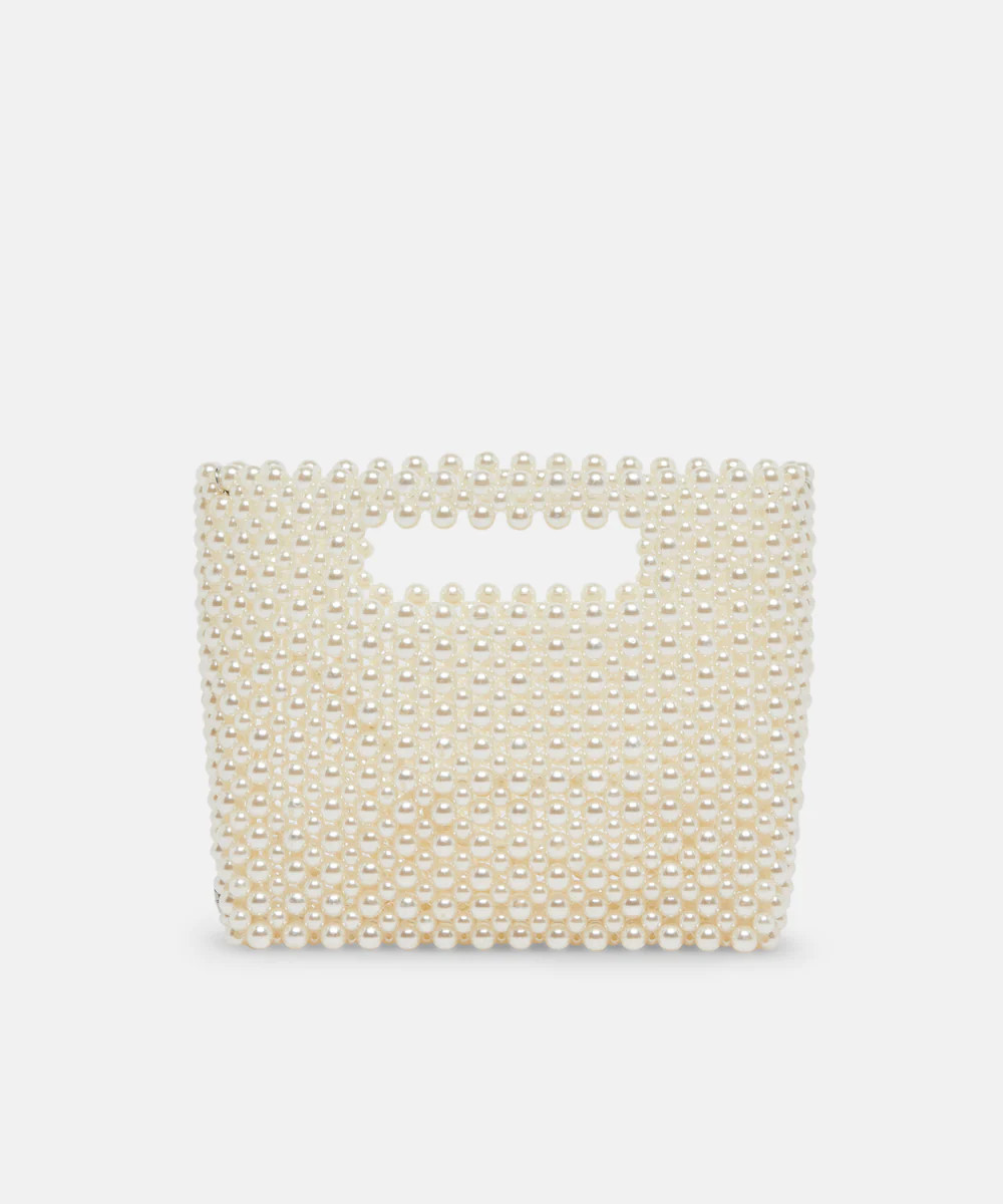 LINZY HANDBAG PEARL | DolceVita.com
