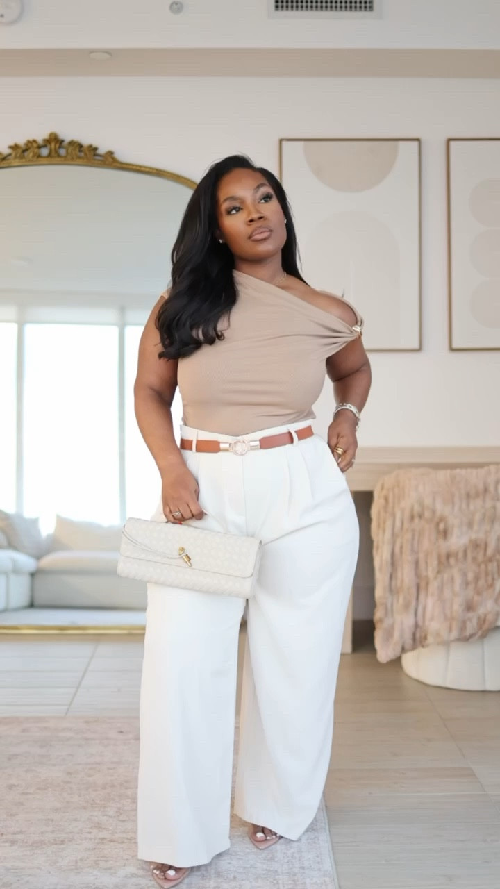 Corporate chic workwear inspo!! ✨

Top: Size L (Khaki) 
Pants: Size XXL Short 

Amazon outfits, curvy girl outfits, Amazon fashion, affordable workwear, Emmy Petit 


#LTKMidsize #LTKWorkwear #LTKPetite