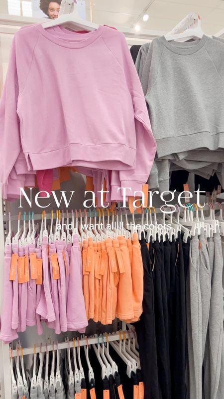 New at Target & I want all the colors!!! So buttery soft. I love that they come in short & pant options too! 🤍 #targetfind #targetlounge #target 

#LTKstyletip #LTKFind #LTKunder50