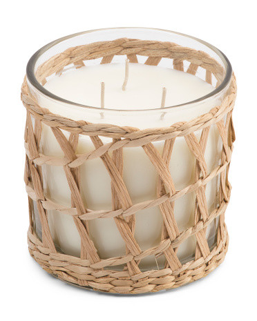 21oz Wicker Palm Sun Washed Citrus Candle | Marshalls
