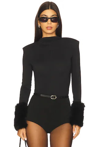 Bronx and Banco Eleanor Bodysuit in Black from Revolve.com | Revolve Clothing (Global)