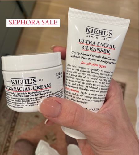 Sephora Sale is now open to Rouge Members! One of my top picks

Kiehl’s ultra facial cleanser
Kiehl’s ultra facial cream 

#LTKBeautySale #LTKsalealert #LTKbeauty