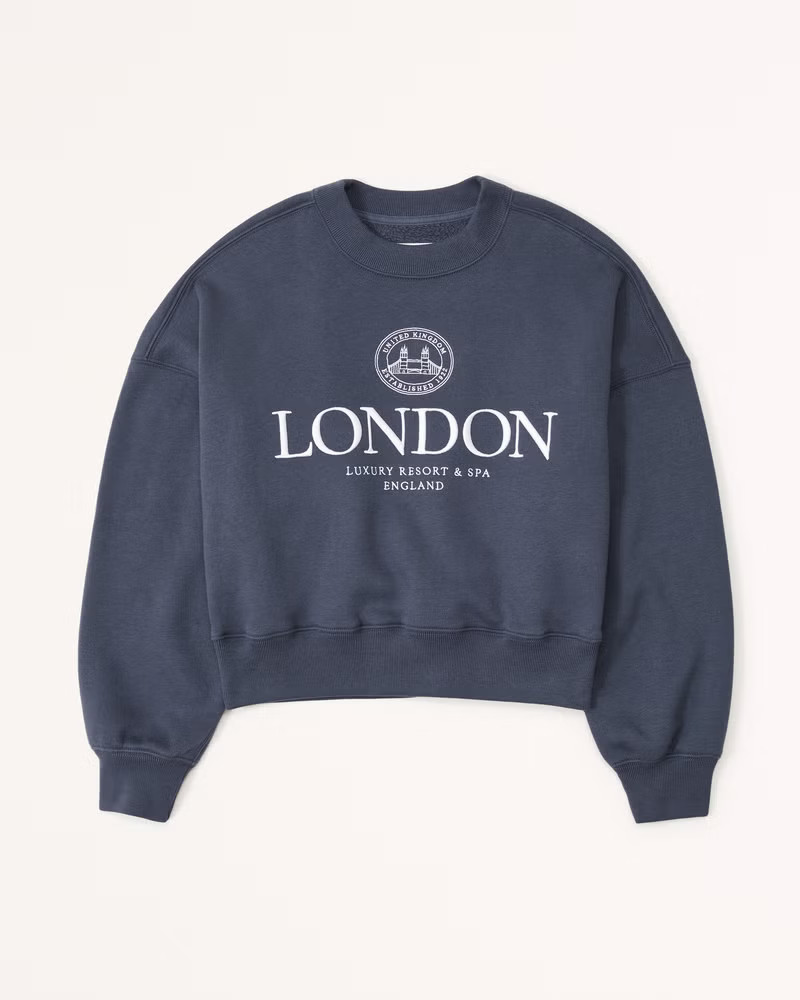 Destination Crest Sunday Crew | Abercrombie & Fitch (US)