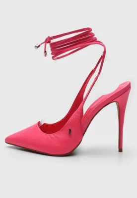 Scarpin Santa Lolla Amarração Pink | Dafiti (BR)