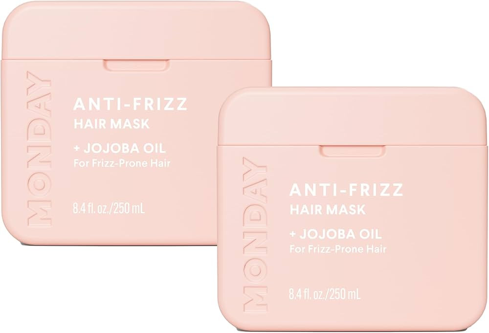 MONDAY HAIRCARE ANTI-FRIZZ Hair Mask with Shea Butter, Jojoba, Coconut, & Almond Oil for Frizz-Pr... | Amazon (US)