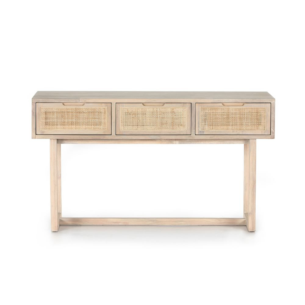 Modern Rattan Console | West Elm (US)