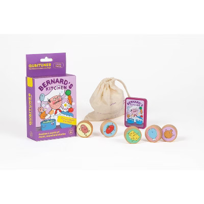 Qubitunes Bernard’s Kitchen – Screen-Free Kids Audio Cooking Game (Ages 5+) | Target
